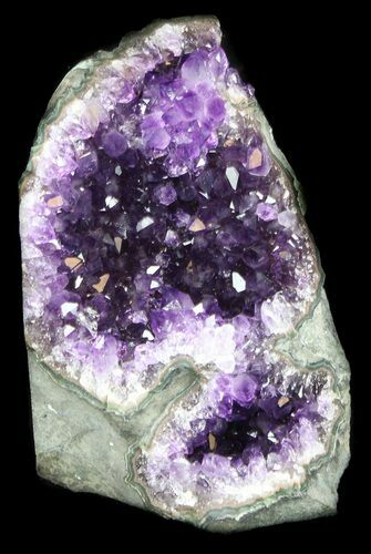 Dark Purple Amethyst Cut Base Cluster - Uruguay #36496